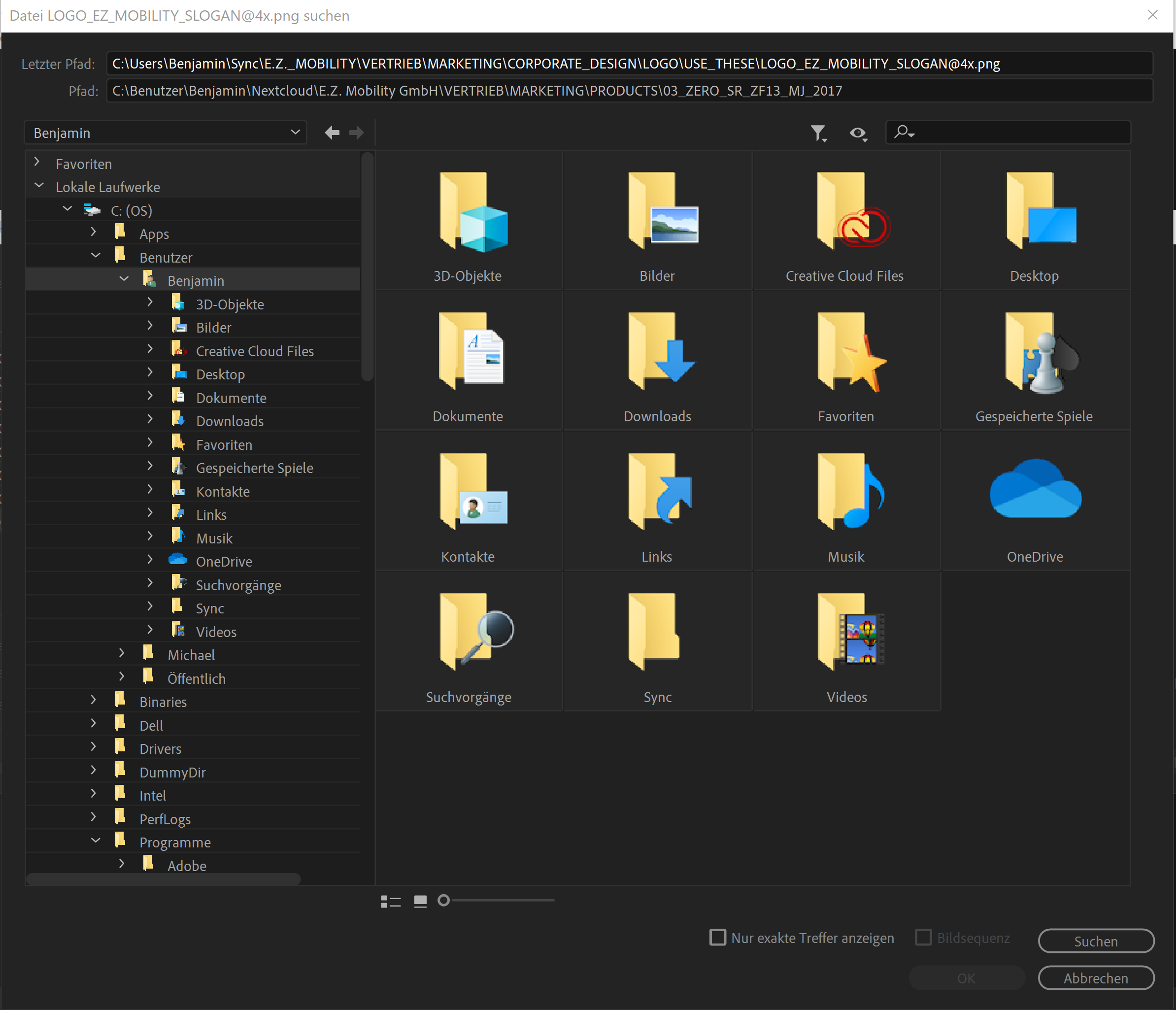 Nextcloud Folder Not Visible In Adobe Premiere Connect Media Window ℹ Support Nextcloud Community