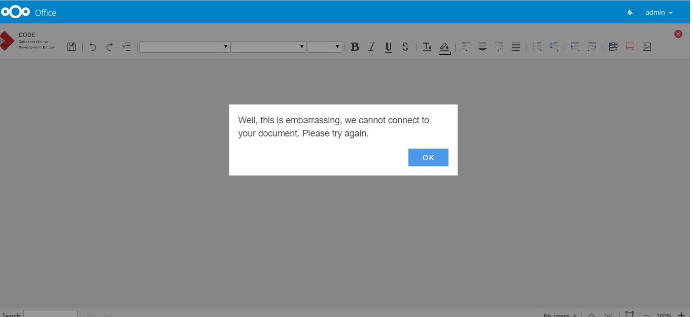 Collabora Installation Error In Client Request Handler Host Not Found Collabora Nextcloud Community