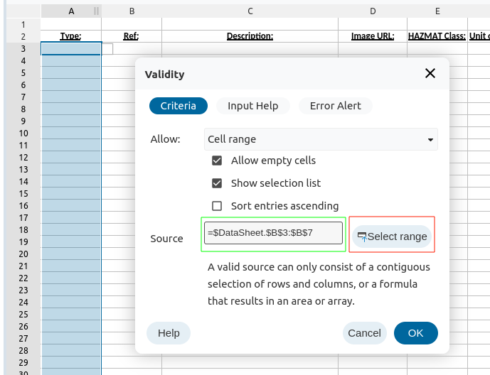 Dropdown List in Collabra Table not working - 📄 Office