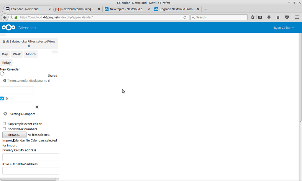 Upgraded to nextcloud 11 - ℹ️ Support - Nextcloud community