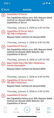 nextcloud-errors