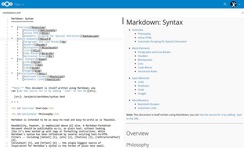 About The Files markdown Category Files markdown Nextcloud Community About the files markdown category files markdown nextcloud community