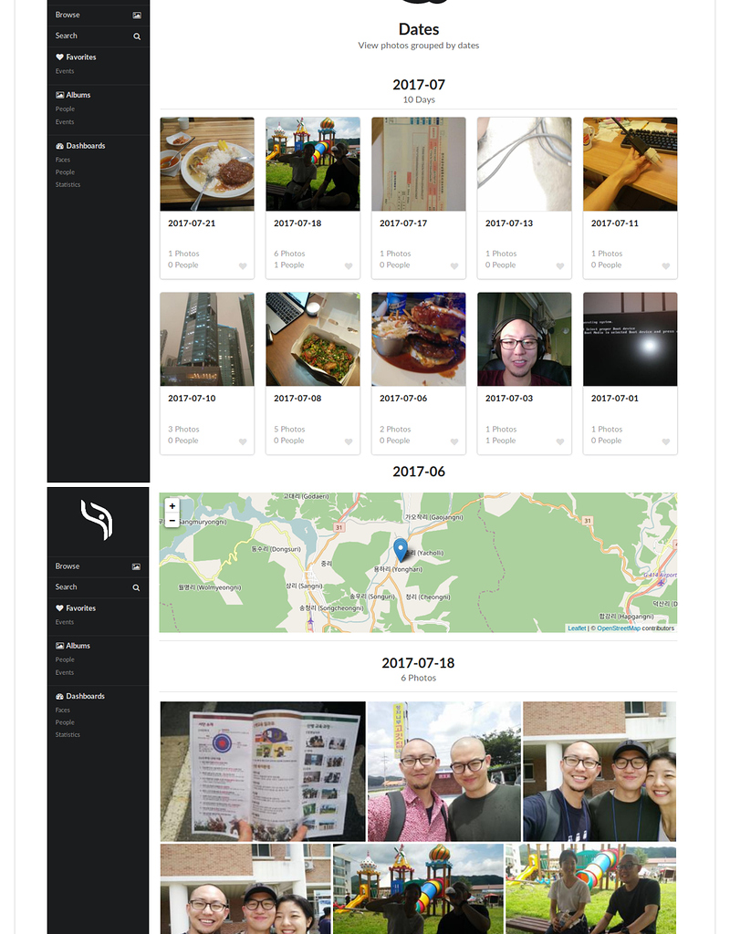 OwnPhotos now offers experimental CarDav facial recognition 🍱