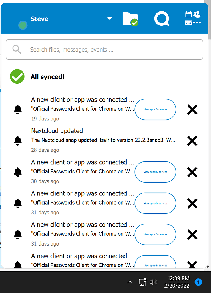 Nextcloud Desktop Client small text after upgrade to Windows 11 - 📱 ...