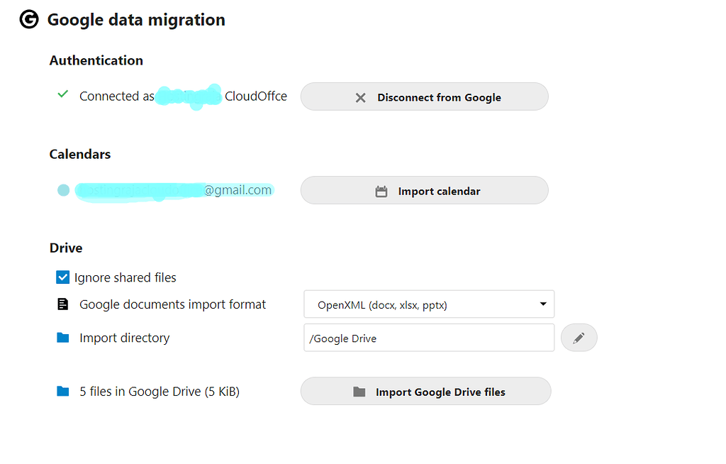 Migration from Google drive to Nextcloud it's not working - ℹ️ Support ...