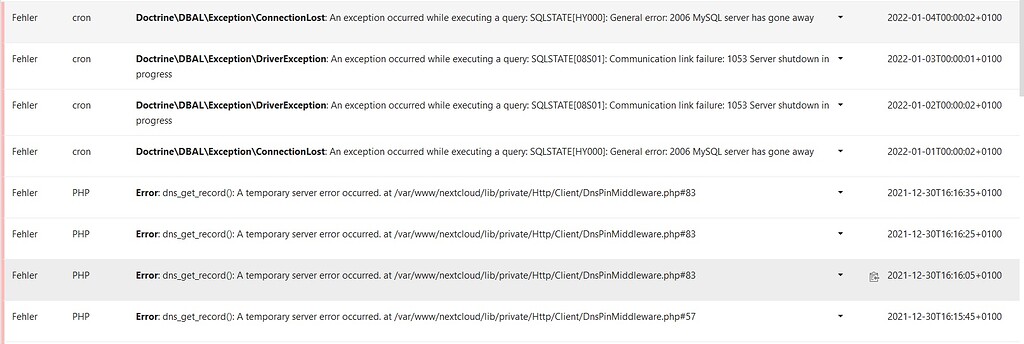 Nextcloud after Update to V23.0.0 very slow - ℹ️ Support - Nextcloud ...