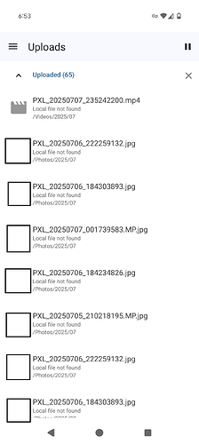 Uploads