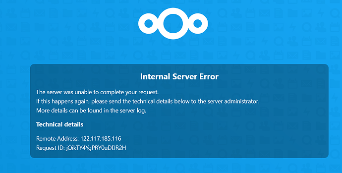 NC error external