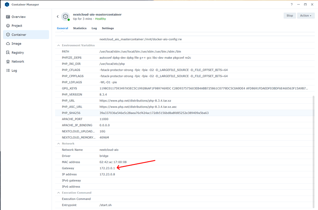 Nextcloud AIO installation guide for Synology NAS - ℹ️ Support ...