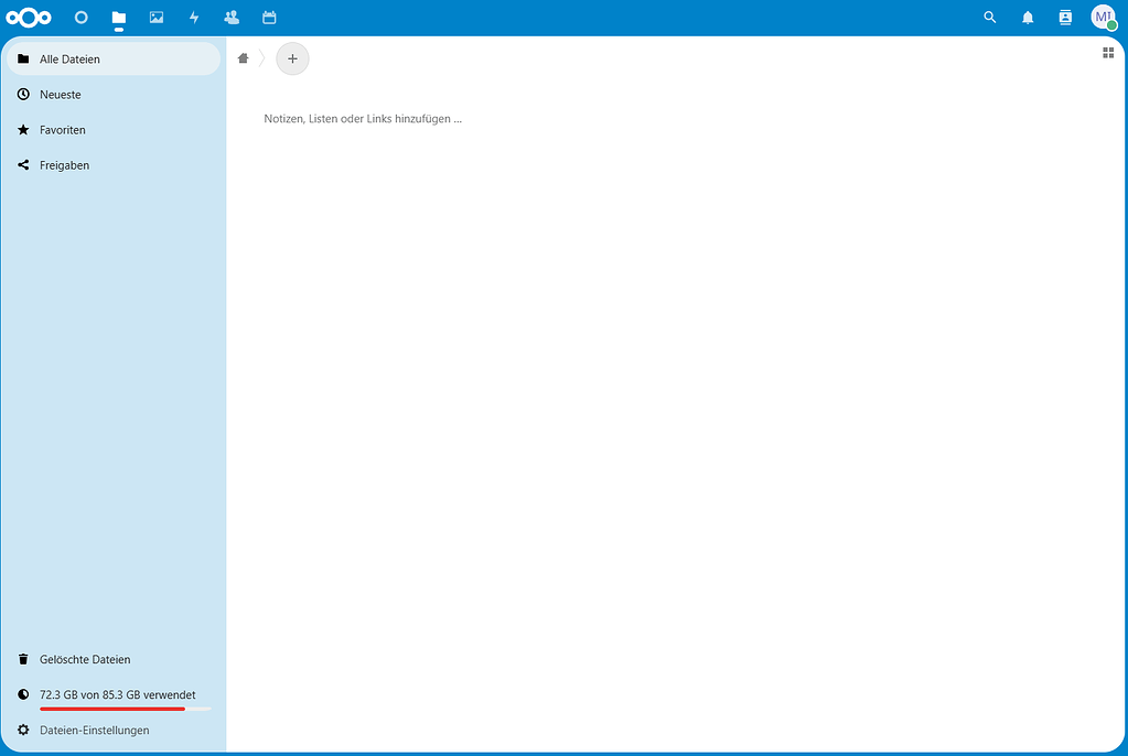 Web UI doesn't load files and folders - ℹ️ Support - Nextcloud community