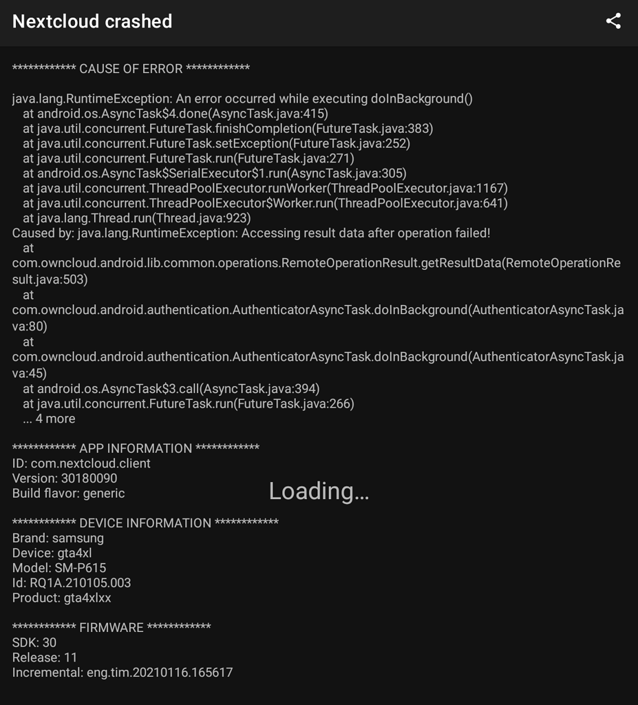 No application can connect to my nextcloud (browser works) - ℹ️ Support ...