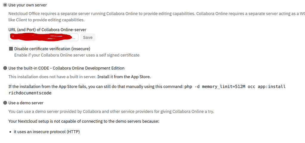 Unable to change Collabra url - 📄 Office - Nextcloud community