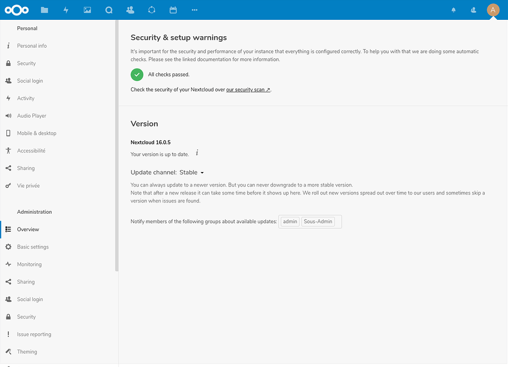 I can't update Nextcloud to 17 - ℹ️ Support - Nextcloud community