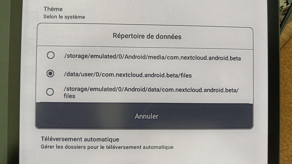 Nextcloud sync on Android can't use SD storage? - 🤖 Android - Nextcloud ...