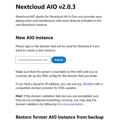 Cannot access AIO Nextcloud behind sophos xg - ℹ️ Support - Nextcloud ...