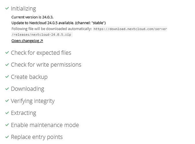 Nextcloud Update failed (1)