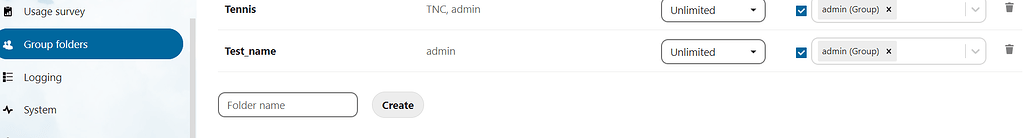 Problem name in group folder - ℹ️ Support - Nextcloud community