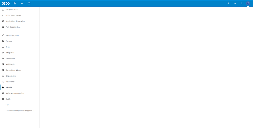 Can't install apps - ℹ️ Support - Nextcloud community