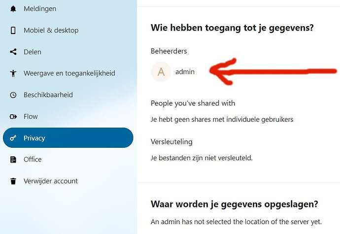 NextCloud - admin access