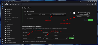 flow config