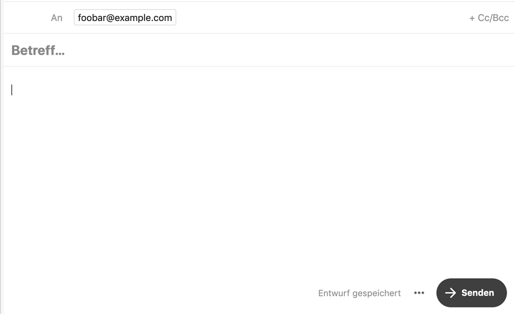 Mail Send Button Greyed Out Mail Client Integration Nextcloud