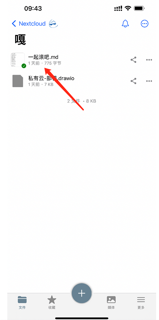Regarding some question with text in nextCloud app on IOS system - 🍏 ...