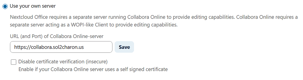 collabora connection - ℹ️ Support - Nextcloud community