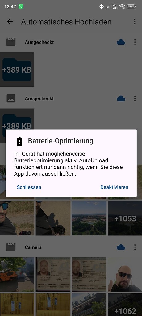 Nextcloud android app synchronisiert nicht - 🇩🇪 Deutsch (german ...