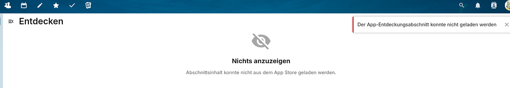 Something down at the App Store ...? - ℹ️ Support - Nextcloud community