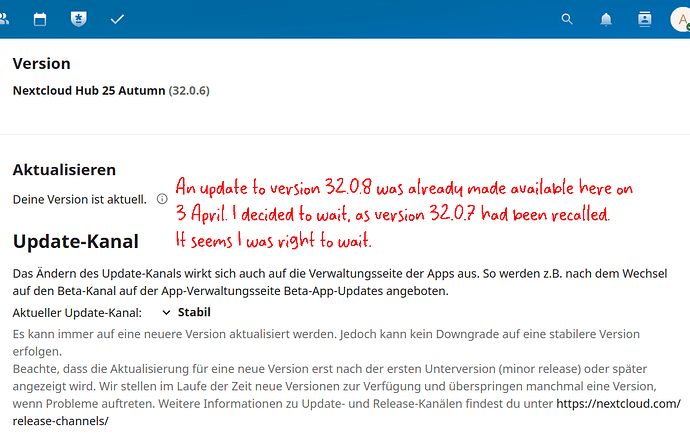 NoUpdates