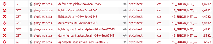 écran d'accueil réseau erreur 2 à 7