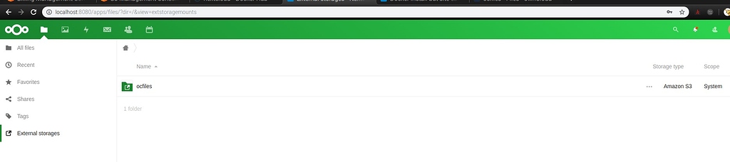 External storage strange behaviour - ℹ️ Support - Nextcloud community