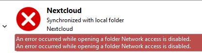 Nextcloud_error