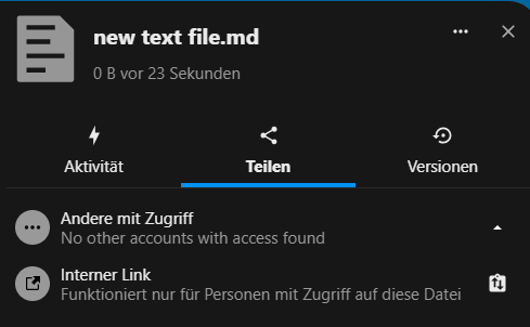 nextcloud_new share file