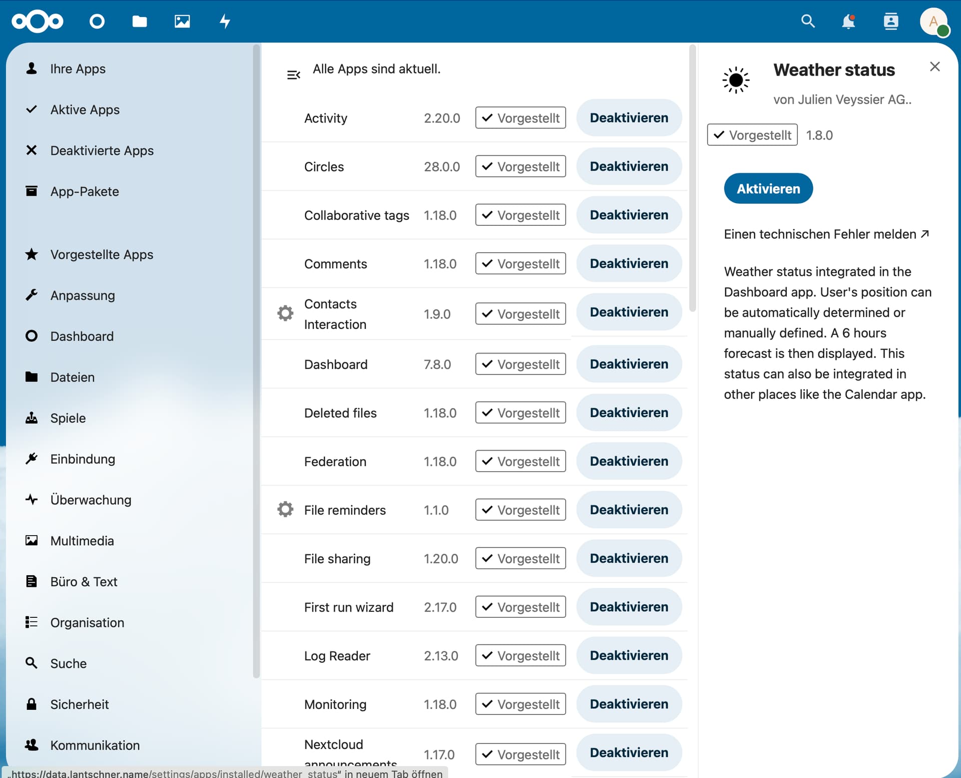 Strange GUI behaviour with latest Safari - ℹ️ Support - Nextcloud community