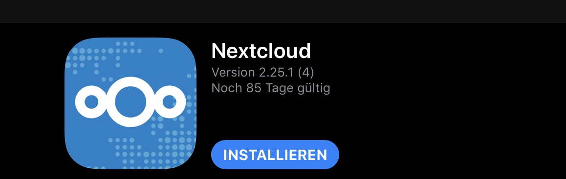 NextCloud IOS Update 2.25.1 - 🍏 iOS - Nextcloud community