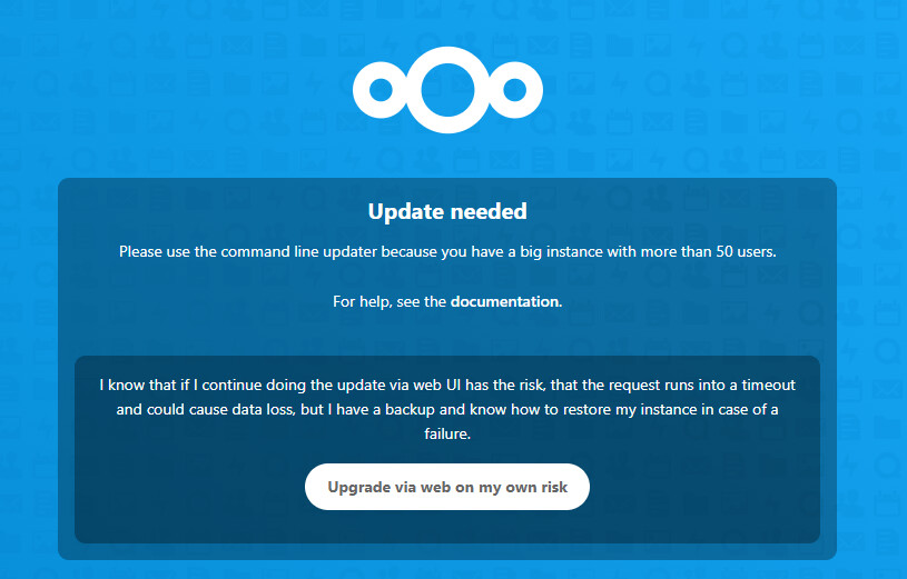 Unable to update to version 19.0.13 - ℹ️ Support - Nextcloud community