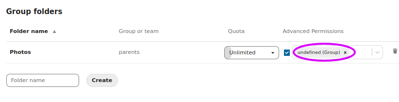 Group folder created but not displaying to users - ℹ️ Support ...