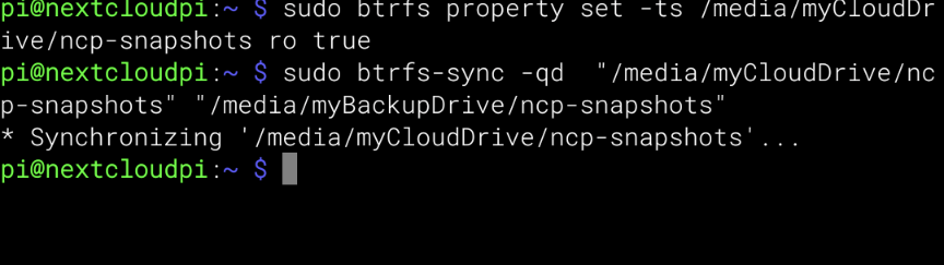 Struggling to set up nc-snapshot-sync - ℹ️ Support - Nextcloud community