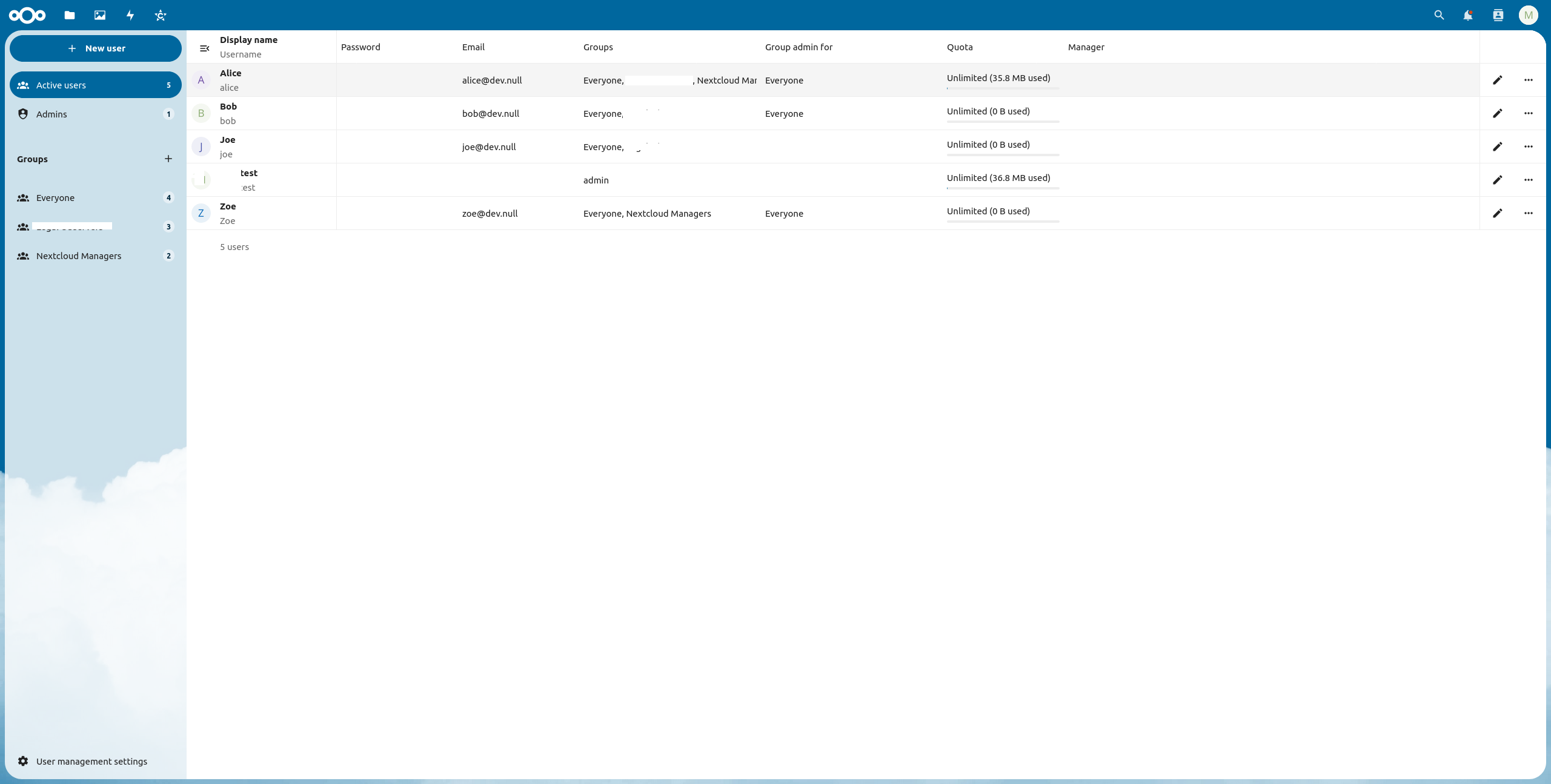 "Group Administrators" cannot create groups? - ℹ️ Support - Nextcloud ...
